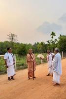 H.H. Swamiji's visit to Kamadhenu Goshala, Nencharu, Brahmavara (15 April 2026)